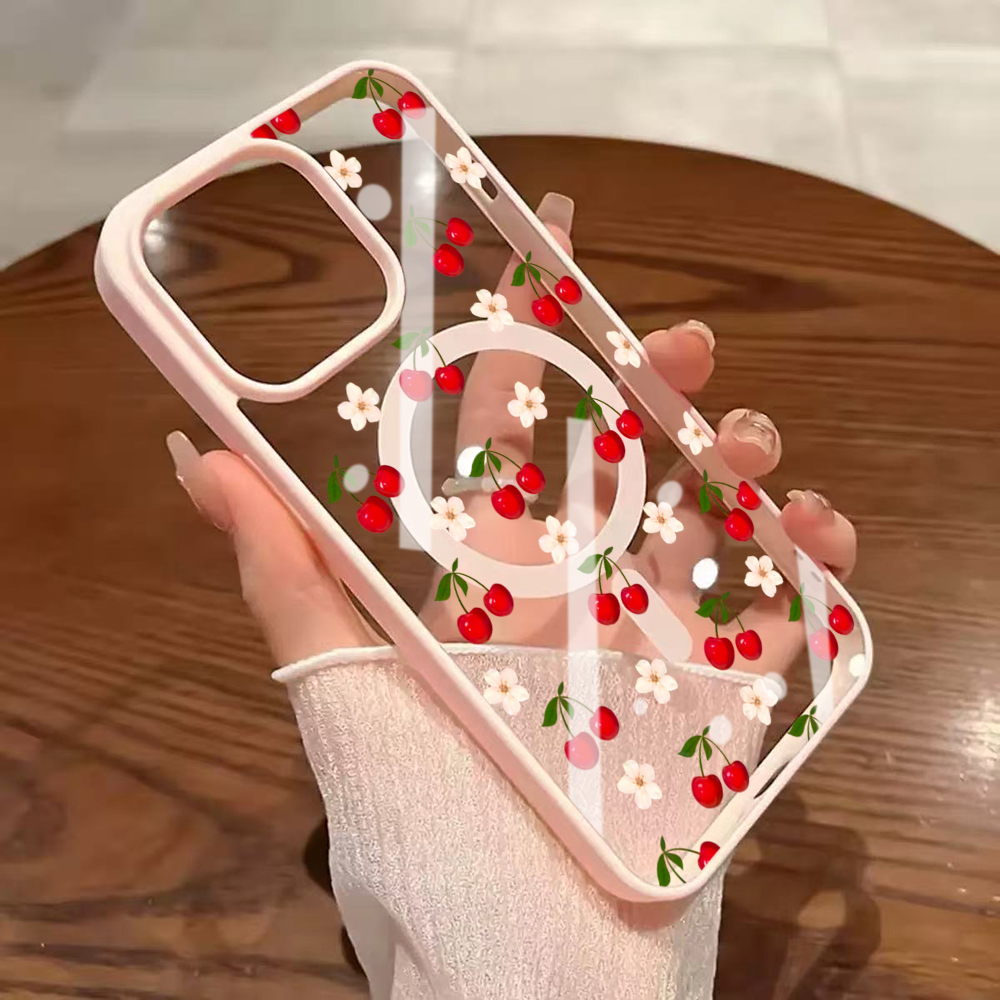 Phone Cases Cherry - Cute Cherry Fruit Clear Case For