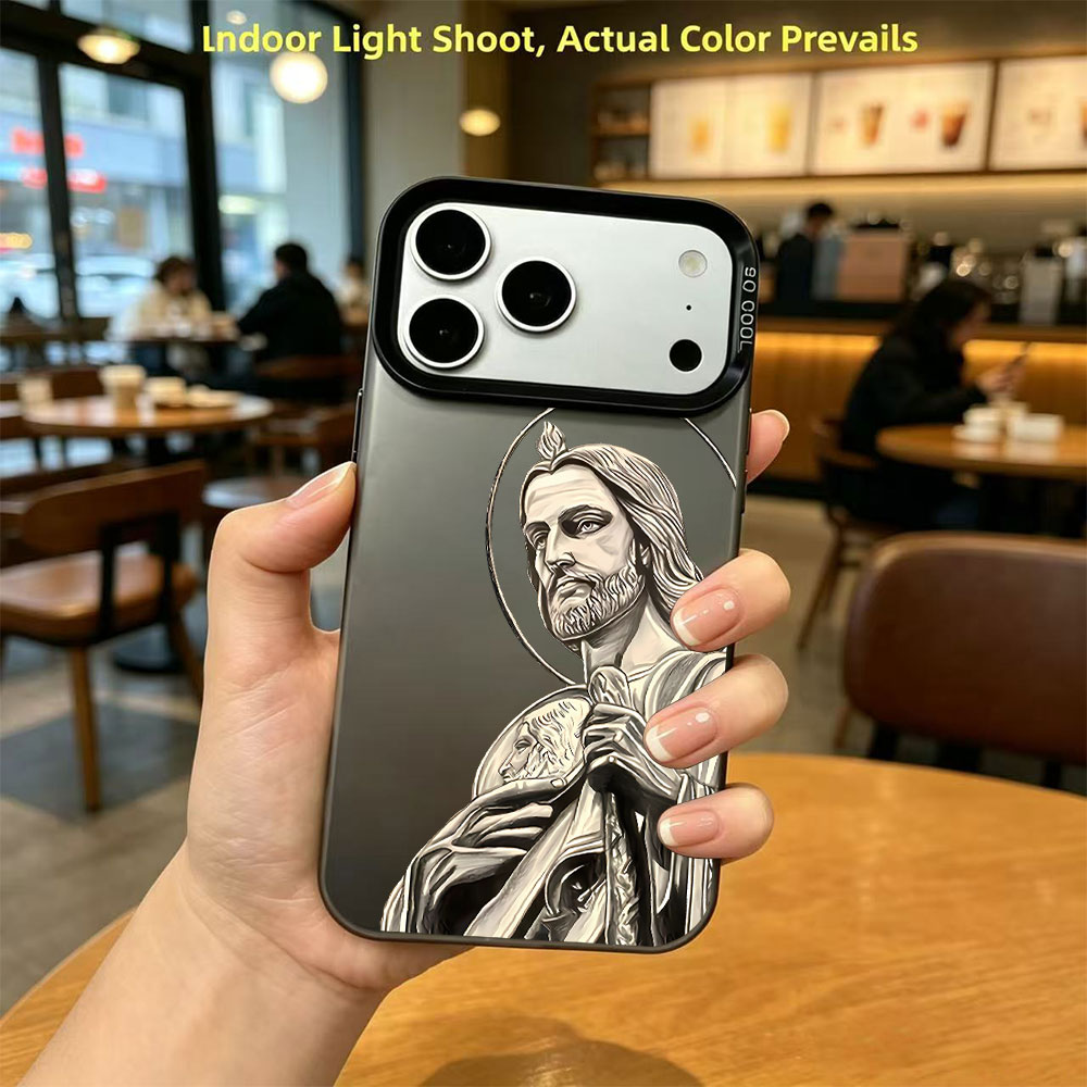 Apple Iphone 15 - San Judas Tadeo Pattern Design Phone
