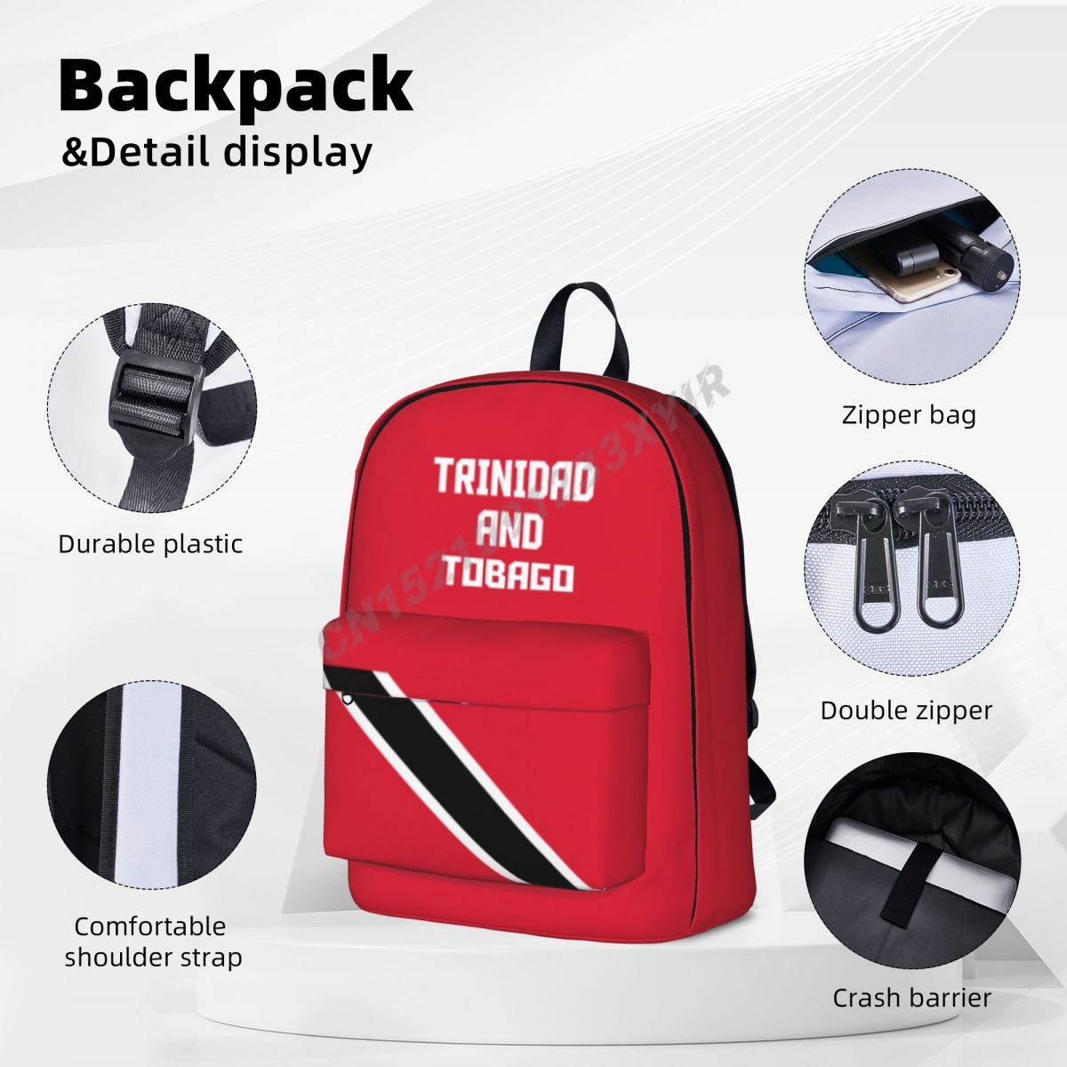 Unisex Backpack Trinidad And T - đánh giá và giá Phone Cases Trinidad