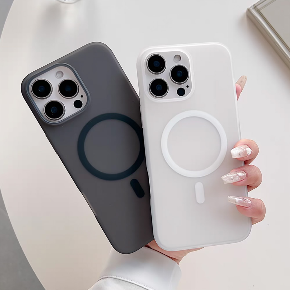 Luxury Matte For Magsafe Phone - đánh giá và giá Ring Stand Case