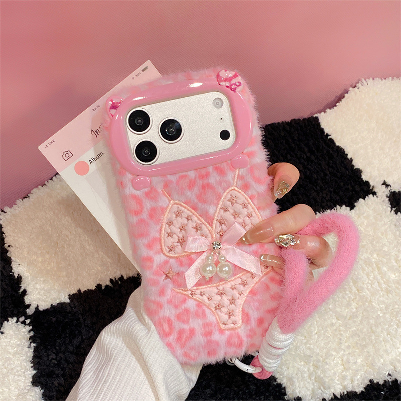Pearl Bikini Design Plush Case - đánh giá và giá Apple Iphone 15